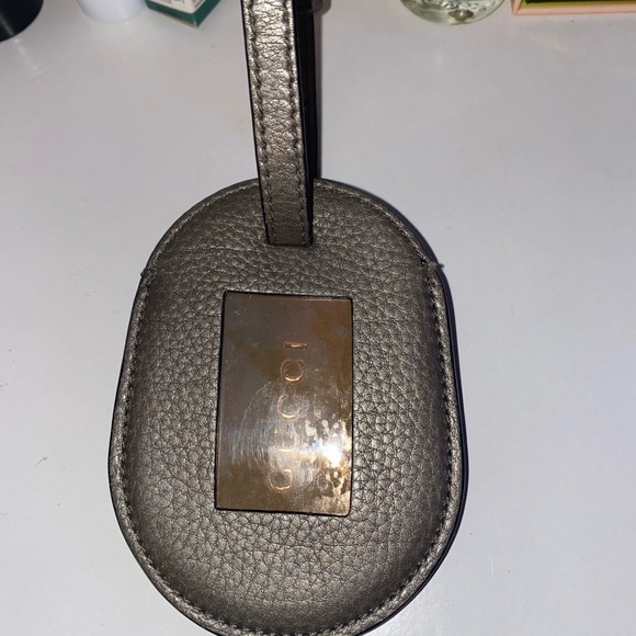 Brand New TWO Auth.Gucci Luggage Tags OLIVE GREEN (read below) - Picture 13 of 15